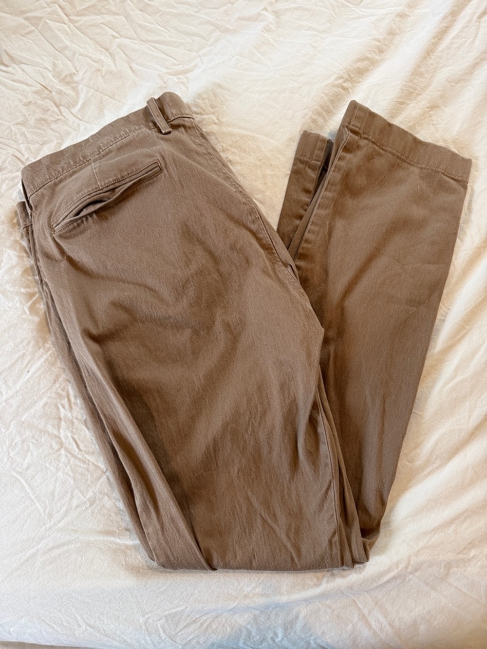 J. Crew Men's Tan 484 slim Chino Pants